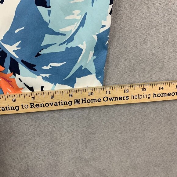 Abercrombie & Fitch Mens Board Shorts 36 Blue Colorful Swim Trunks Mesh Lined - Picture 7 of 12